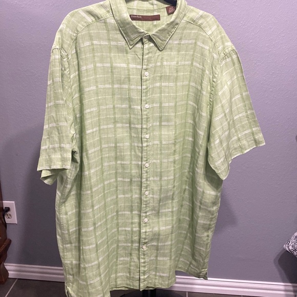 Perry Ellis linen men’s shirt - Picture 1 of 5